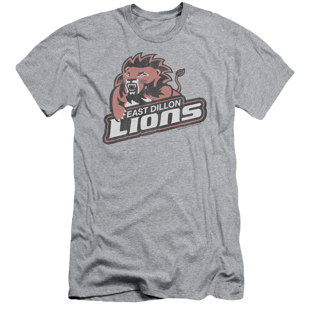 FRIDAY NIGHT LIGHTS EAST DILLION LIONS - S/S ADULT 30/1 - ATHLETIC HEATHER T-Shirt