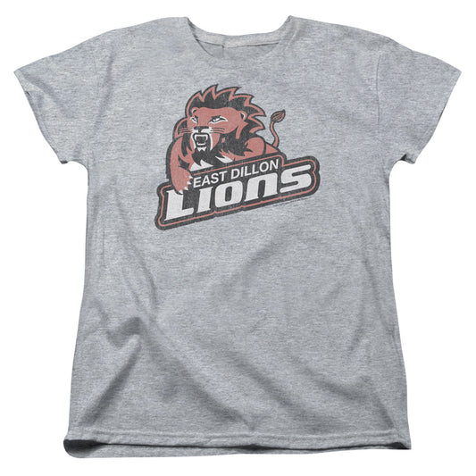 Friday Night Lights - East Dillion Lions - Short Sleeve Women"s Tee - Athletic Heather T-shirt