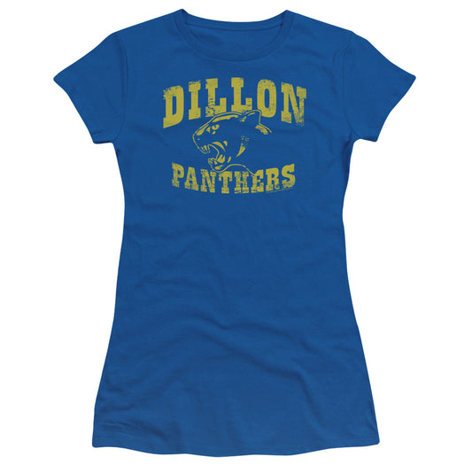 Friday Night Lights - Panthers - Short Sleeve Junior Sheer - Royal Blue T-shirt