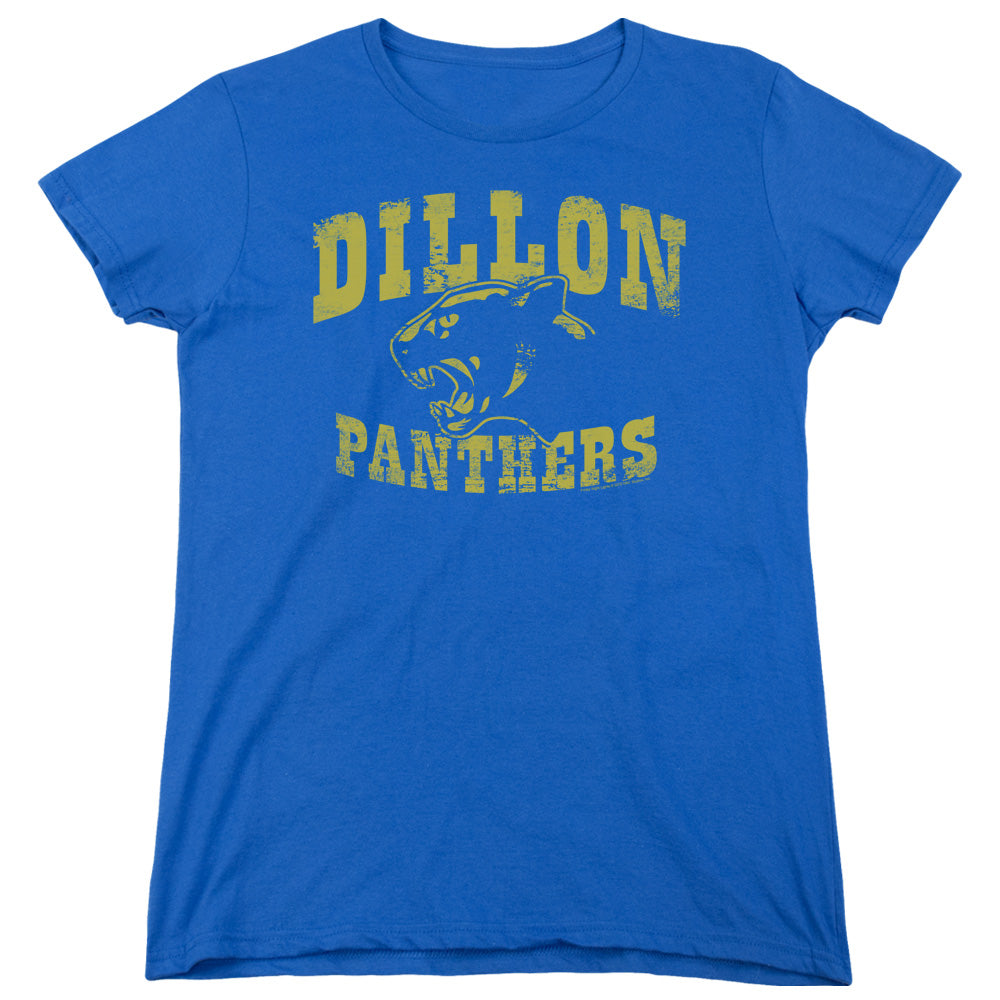 Friday Night Lights - Panthers - Short Sleeve Womens Tee - Royal Blue T-shirt