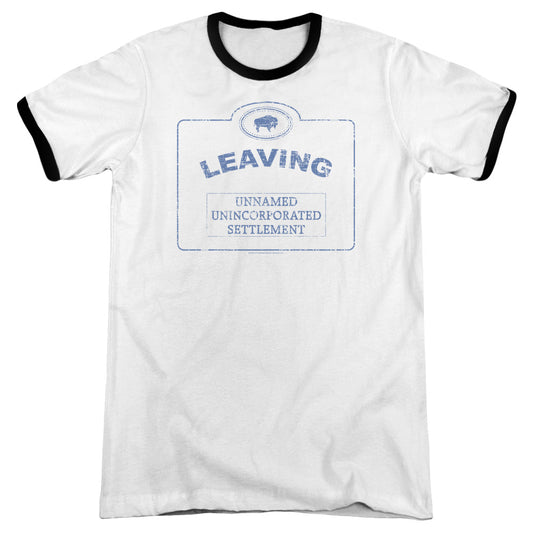 Warehouse 13 - Now Leaving Univille - Adult Ringer - White/black
