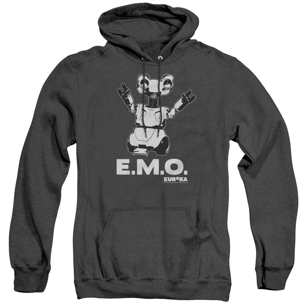 Eureka - Emo - Adult Heather Hoodie - Black