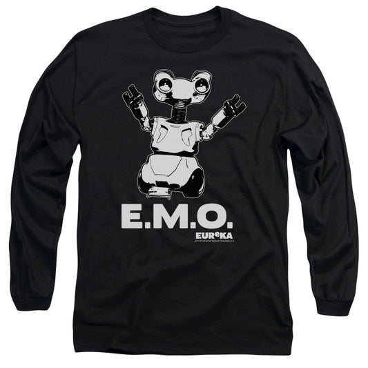 EUREKA EMO - L/S ADULT 18/1 - BLACK - SM - BLACK T-Shirt