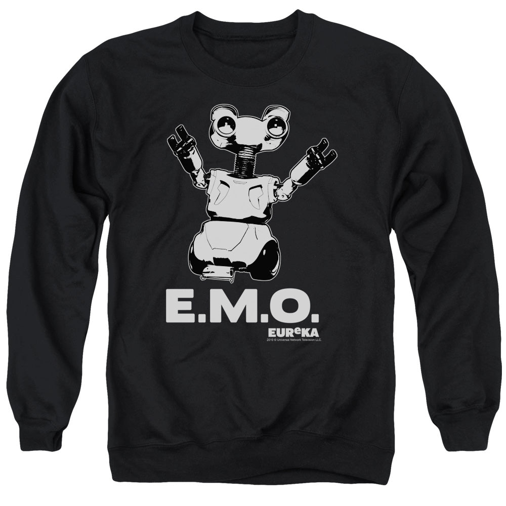 Eureka - Emo - Adult Crewneck Sweatshirt - Black