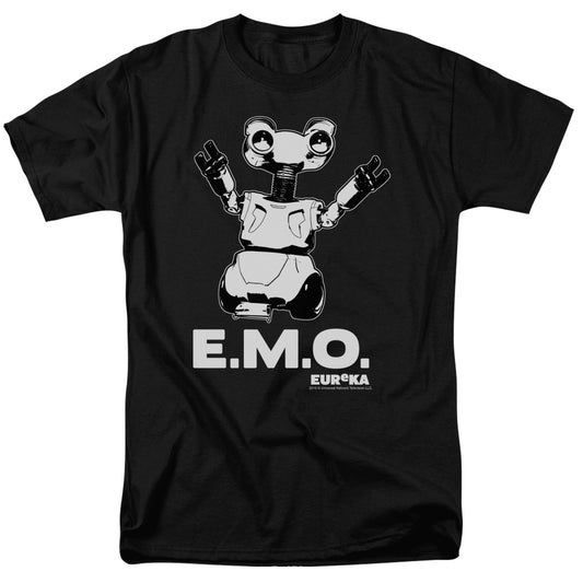 Eureka - Emo - Short Sleeve Adult 18/1 - Black T-shirt