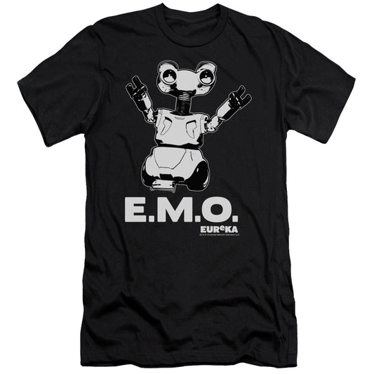Eureka - Emo - Short Sleeve Adult 30/1 - Black - Sm - Black T-shirt