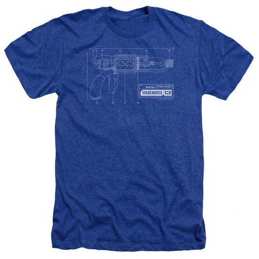Warehouse 13 - Tesla Gun - Adult Heather - Royal Blue