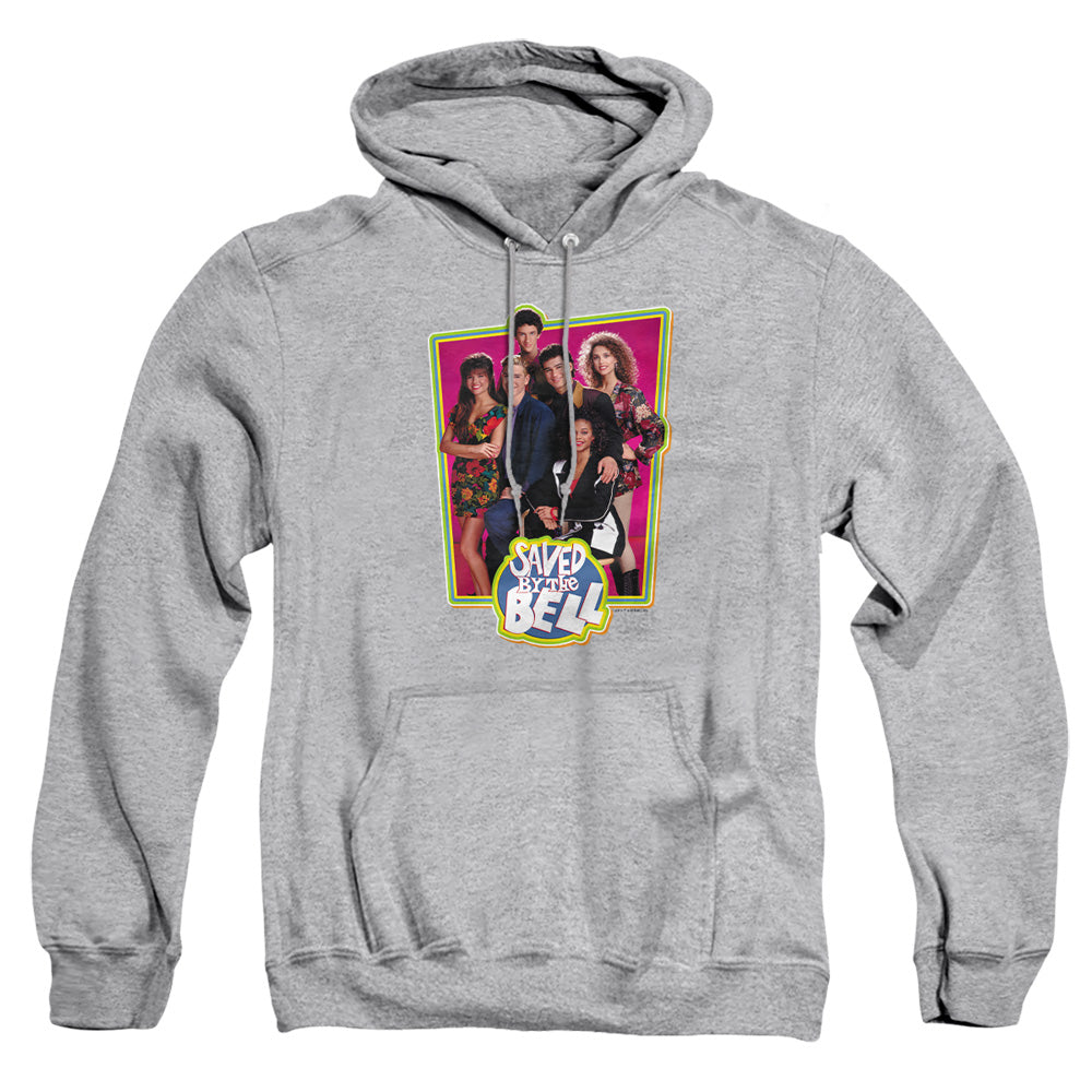 Saved By The Bellong Sleeveaved Cast - Adult Pull-over Hoodie - Athletic Heather T-shirt