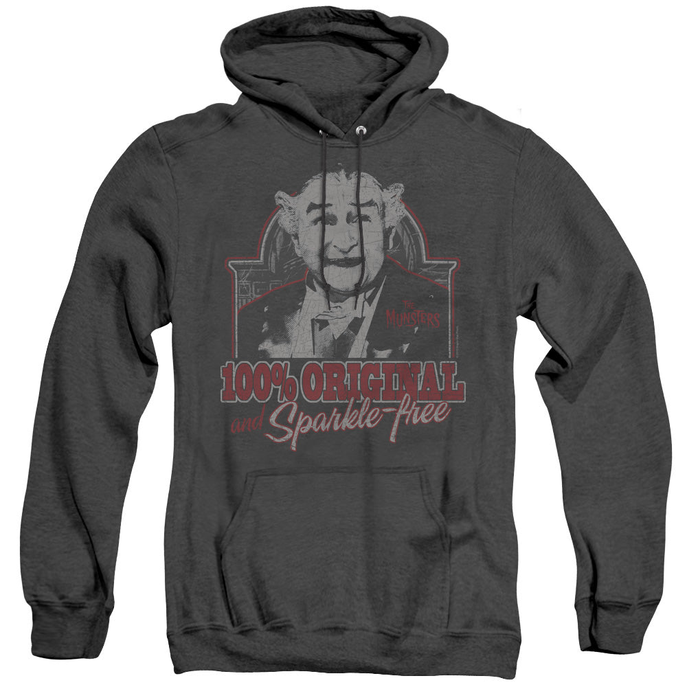 The Munsters - 100% Original - Adult Heather Hoodie - Black