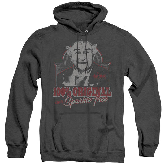 The Munsters - 100% Original - Adult Heather Hoodie - Black