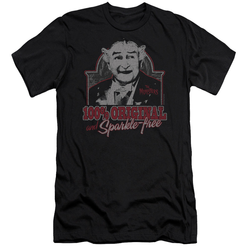 THE MUNSTERS 100% ORIGINAL - S/S ADULT 30/1 - BLACK T-Shirt
