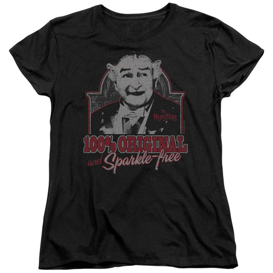 The Munsters - 100% Original - Short Sleeve Womens Tee - Black T-shirt