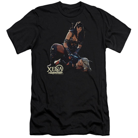 Xena - In Control - Short Sleeve Adult 30/1 - Black T-shirt