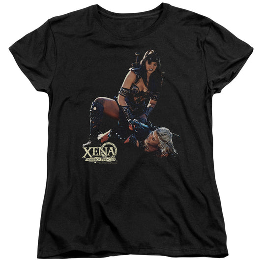 Xena - In Control - Short Sleeve Womens Tee - Black T-shirt