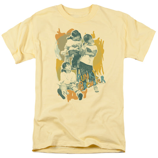 Punky Brewster - Tri Punky - Short Sleeve Adult 18/1 - Banana T-shirt