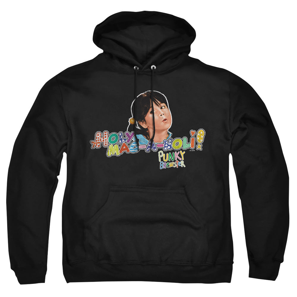 Punky Brewster - Holy Mac A Noli - Adult Pull-over Hoodie - Black