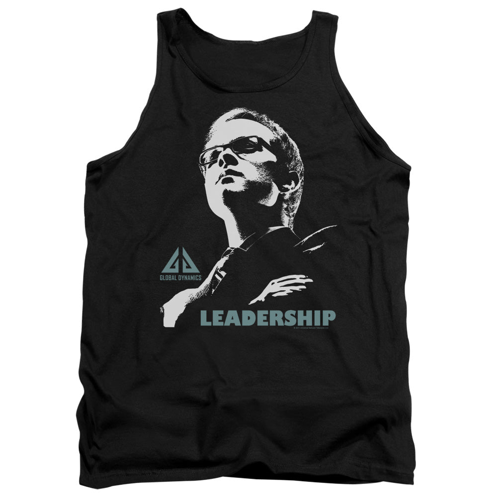 Eureka - Leadership Poster - Adult Tank - Black - Sm - Black