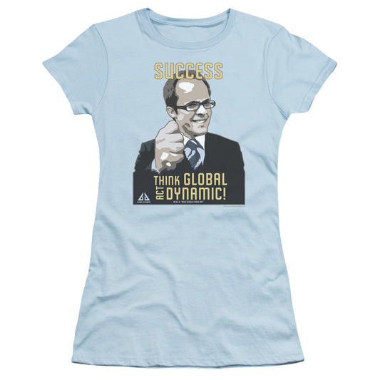 EUREKA SUCCESS POSTER - S/S JUNIOR SHEER - LIGHT BLUE T-Shirt