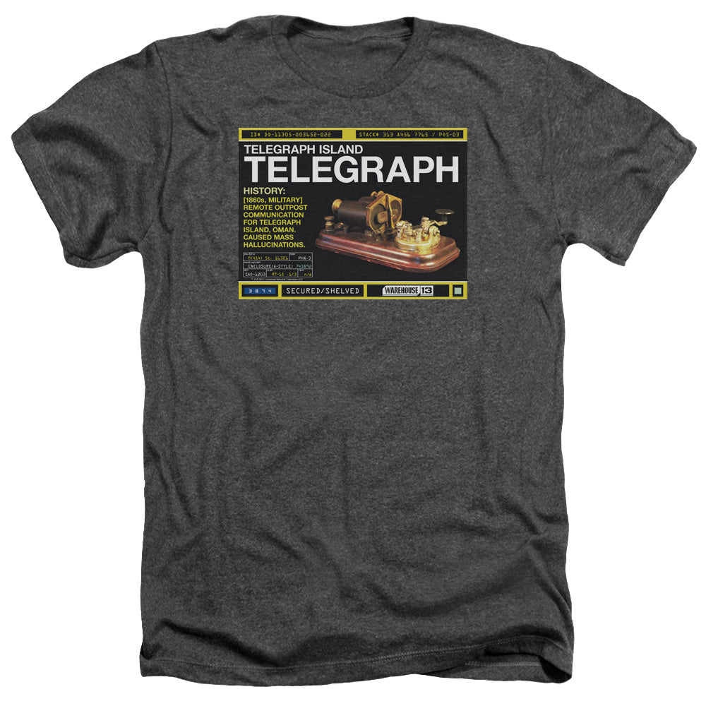 Warehouse 13 - Telegraph Island - Adult Heather - Charcoal