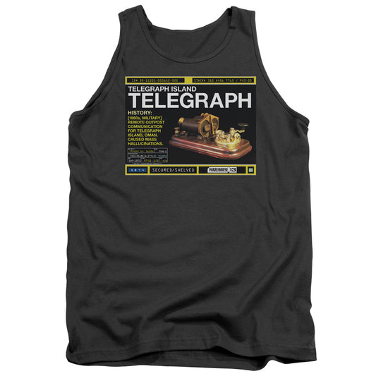 Warehouse 13 - Telegraph Island - Adult Tank - Charcoal
