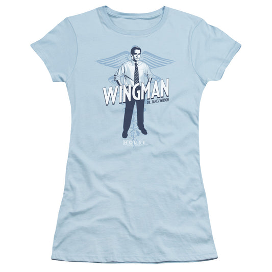 HOUSE WINGMAN - S/S JUNIOR SHEER - LIGHT BLUE T-Shirt