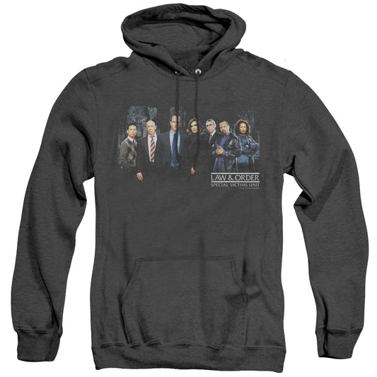 Law And Order Svu Cast - Adult Heather Hoodie - Black