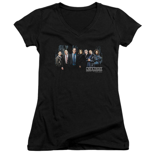 Law And Order Svu - Cast - Junior V-neck - Black