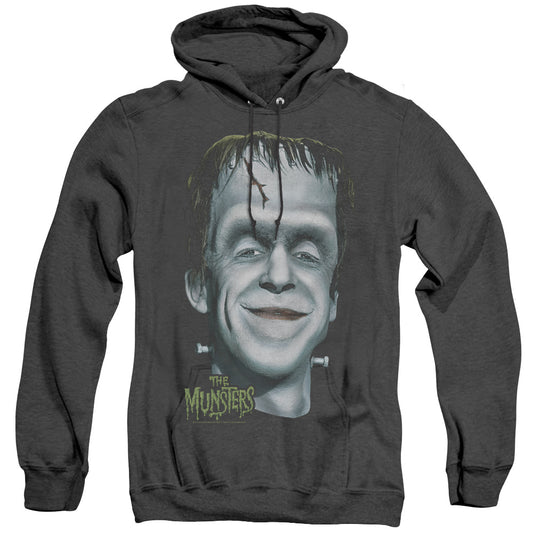 The Munsters - Hermans Head - Adult Heather Hoodie - Black