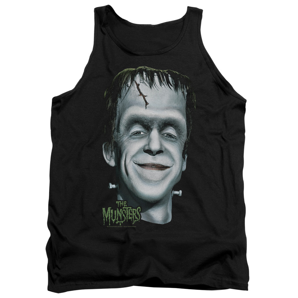 The Munsters - Hermans Head - Adult Tank - Black