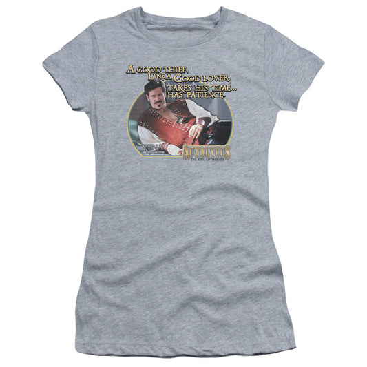 XENA A GOOD THIEF - S/S JUNIOR SHEER - ATHLETIC HEATHER T-Shirt