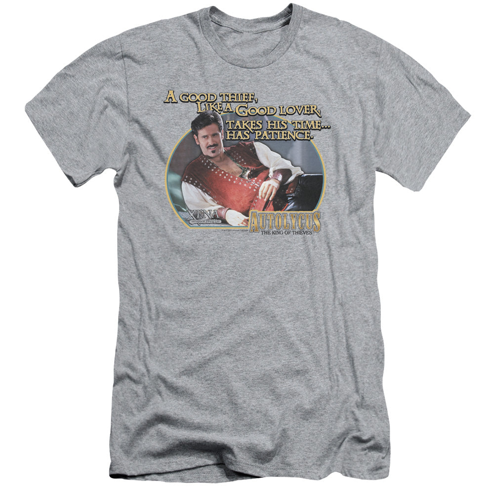 Xena - A Good Thief - Short Sleeve Adult 30/1 - Athletic Heather T-shirt