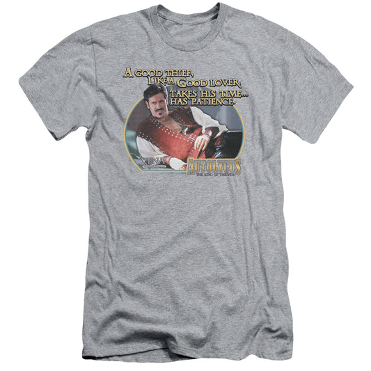 Xena - A Good Thief - Short Sleeve Adult 30/1 - Athletic Heather T-shirt