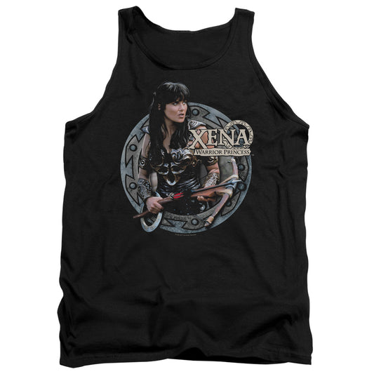 Xena - The Warrior - Adult Tank - Black