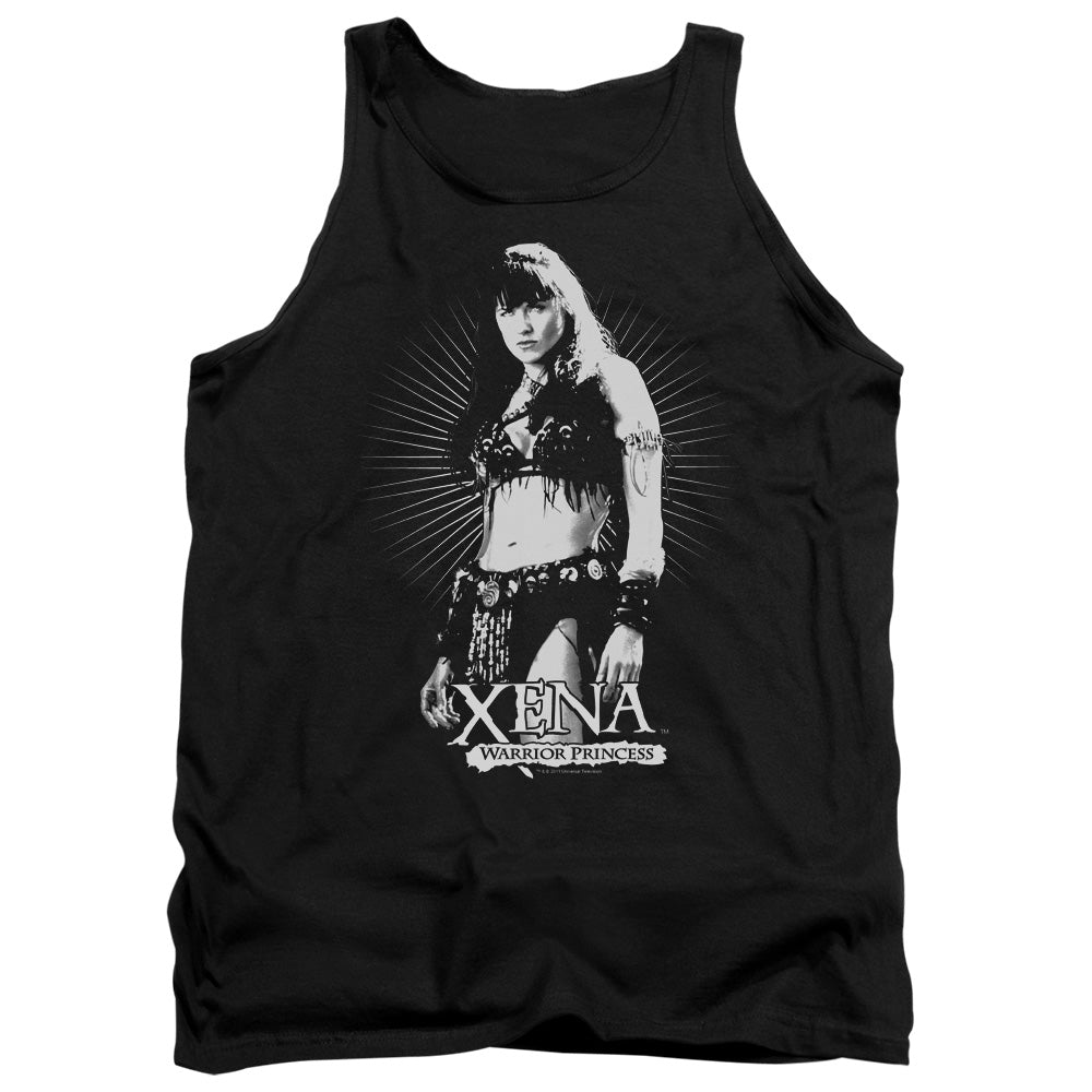 Xena - Dont Mess With Me - Adult Tank - Black