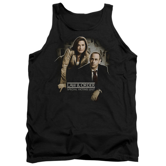 Law And Order Svu - Helping Victims - Adult Tank - Black