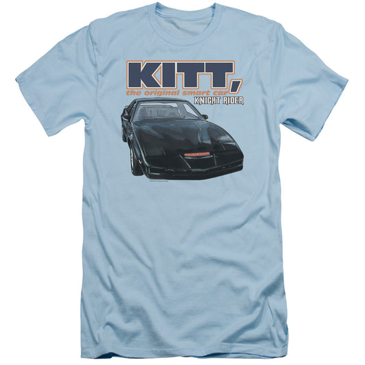 Knight Rider - Original Smart Car - Short Sleeve Adult 30/1 - Light Blue T-shirt
