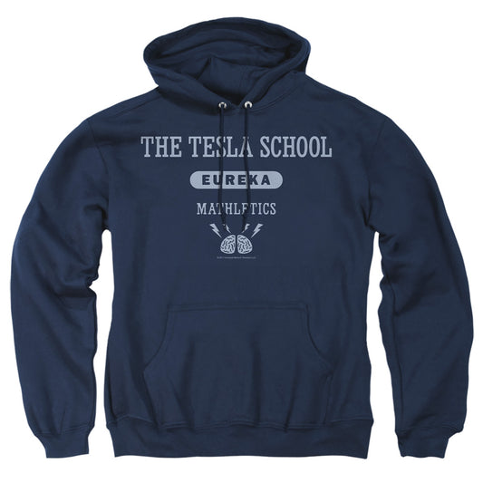 Eureka - Tesla School - Adult Pull-over Hoodie - Navy