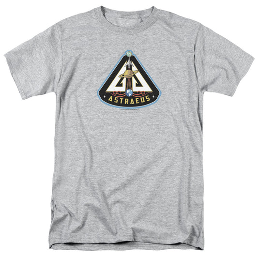 Eureka - Astraeus Mission Patch - Short Sleeve Adult 18/1 - Silver T-shirt