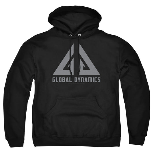 Eureka - Global Dynamics Logo - Adult Pull-over Hoodie - Black