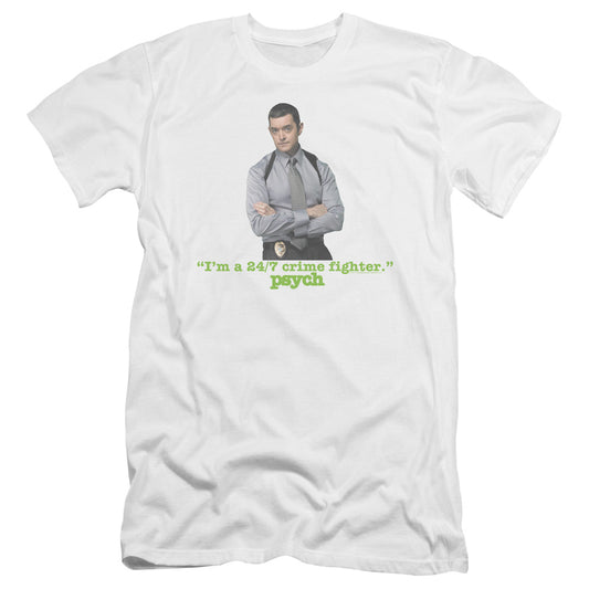 Psych - 247-premuim Canvas Adult Slim Fit 30/1 - White