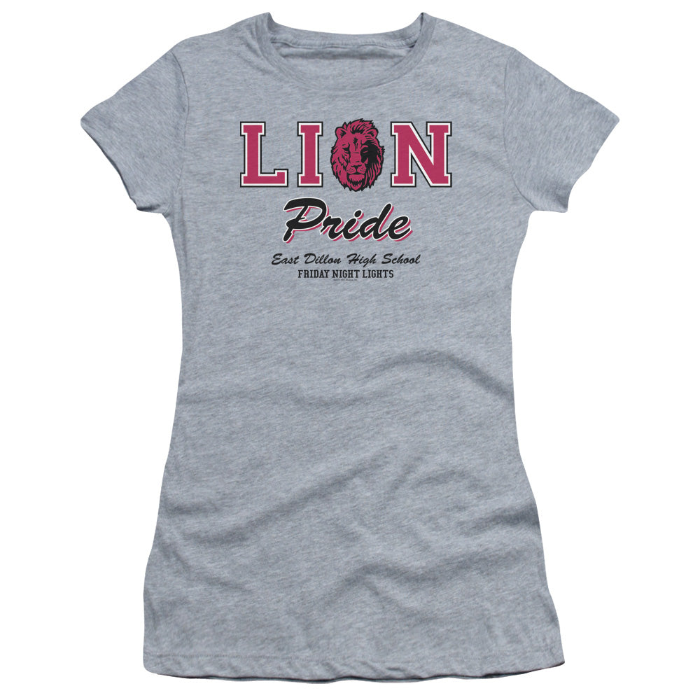 Friday Night Lights - Lions Pride - Short Sleeve Junior Sheer - Athletic Heather T-shirt