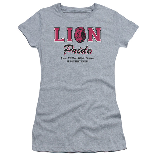 Friday Night Lights - Lions Pride - Short Sleeve Junior Sheer - Athletic Heather T-shirt