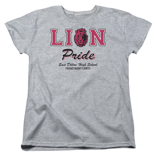 Friday Night Lights - Lions Pride - Short Sleeve Womens Tee - Athletic Heather T-shirt