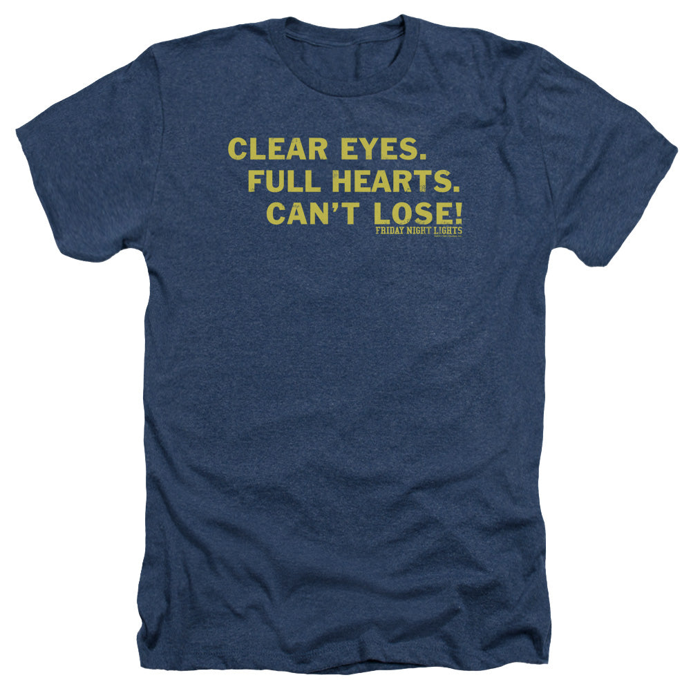 Friday Night Lights - Clear Eyes - Adult Heather - Navy - Sm - Navy