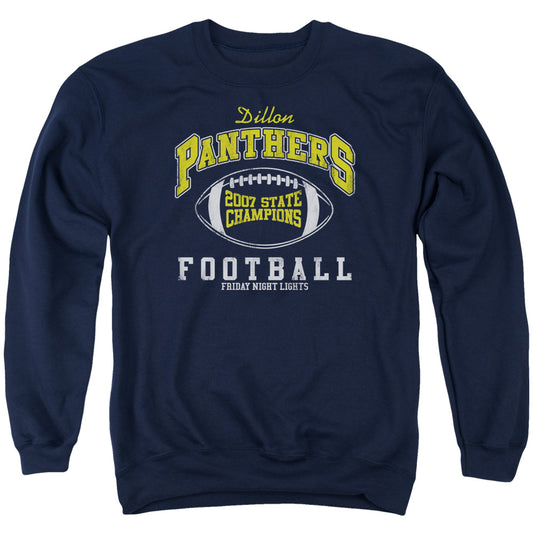 Friday Night Lightshort Sleevetate Champs - Adult Crew Sweat - Navy - Sm - Navy T-shirt