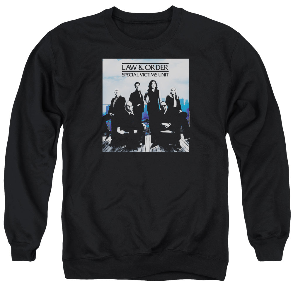 Law And Order Svu - Crew 13 - Adult Crewneck Sweatshirt - Black