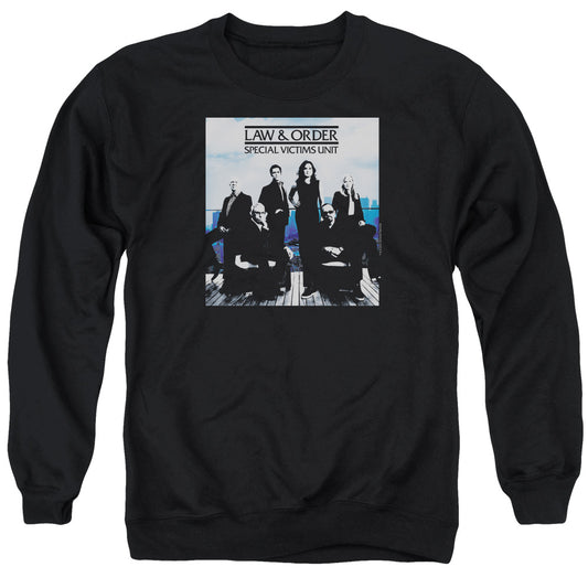 Law And Order Svu - Crew 13 - Adult Crewneck Sweatshirt - Black