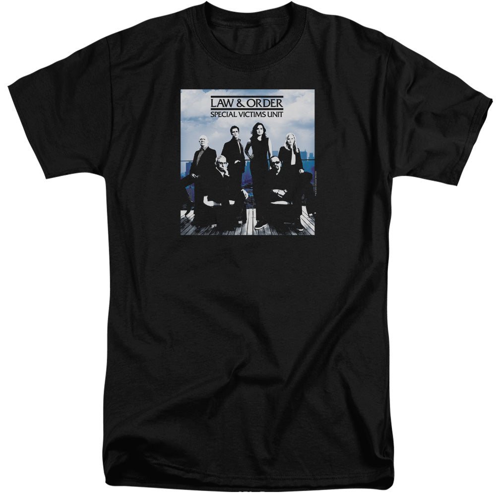 Law And Order Svu - Crew 13 - Short Sleeve Adult Tall - Black T-shirt