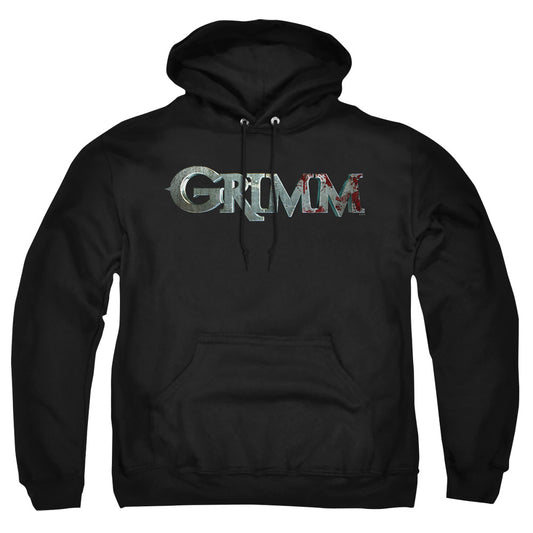 Grimm - Bloody Logo - Adult Pull-over Hoodie - Black