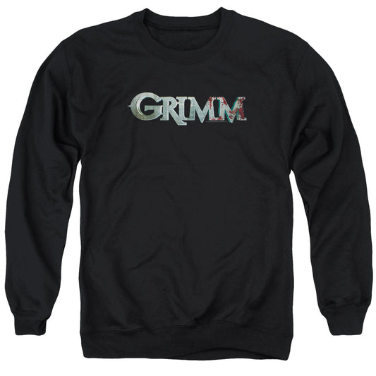 Grimm - Bloody Logo - Adult Crewneck Sweatshirt - Black